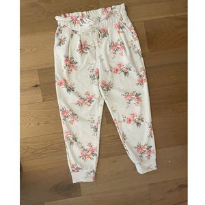 Lou and Grey Floral Jogger Sweats